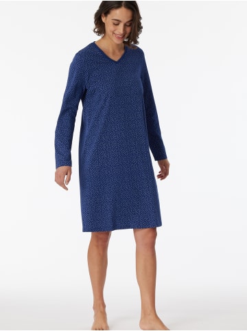 Schiesser Sleepshirt Comfort Essentials in Dunkelblau