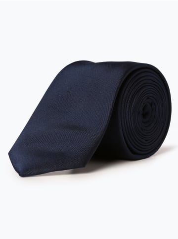Finshley & Harding Krawatte in marine - 0012