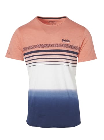 KOROSHI Kurzarm T-Shirt in rosa
