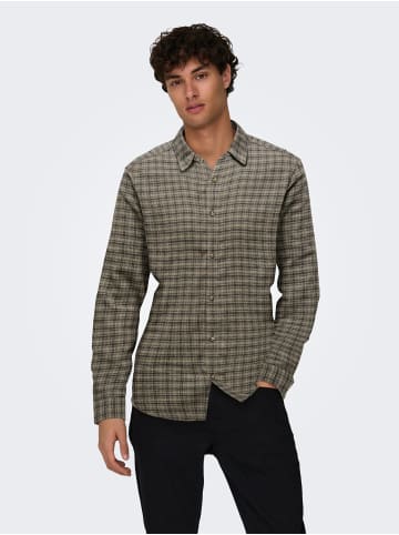 ONLY & SONS Hemd in Walnut