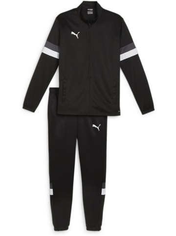 Puma Trainingsanzug "TeamRISE Tracksuit" in Schwarz