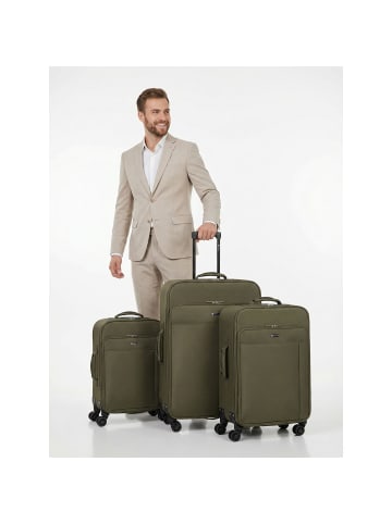 Check.In Sevilla 3.0 4 Rollen Kofferset 3-teilig olive