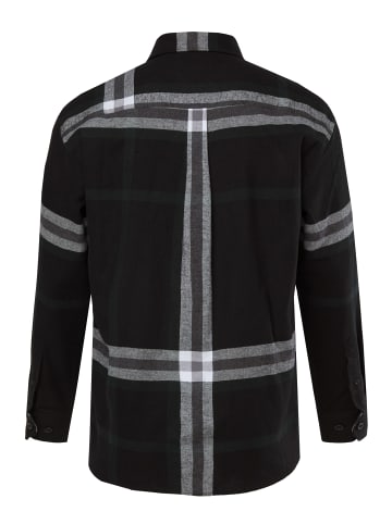 Men Plus Hemd in schwarz