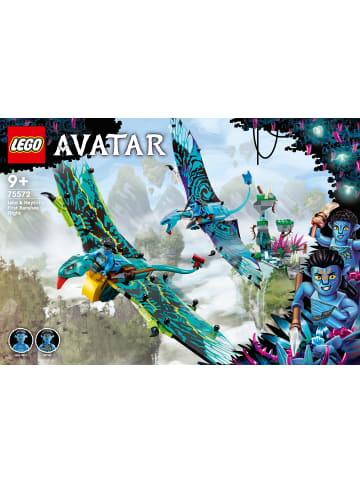 LEGO Avatar: Jakes und Neytiris erster Flug auf einem Banshee (75572); Bau- und Spielset (572 Teile)