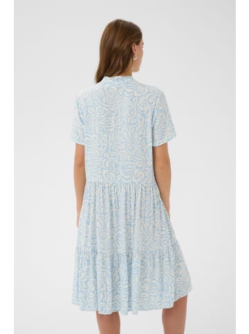 SAINT TROPEZ Kleid EdaSZ Lockere Passform in Cerulean Turtledove Cactus