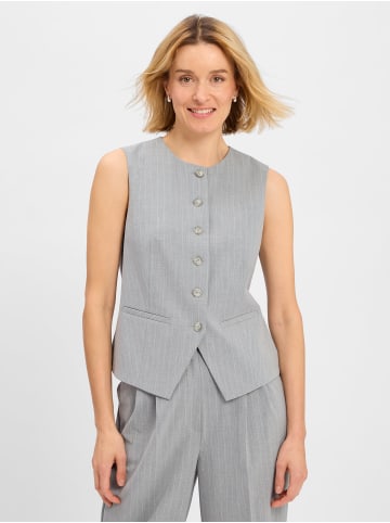 Marie Lund Weste in hellgrau - 0001
