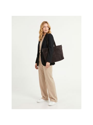 Liebeskind Berlin Ariel Shopper Tasche Leder 36 cm deep soil