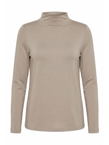 Ulla Popken Langarmshirt in steingrau