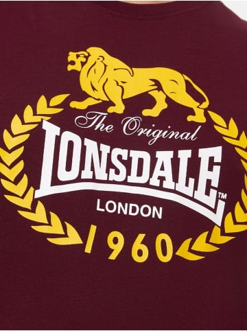 Lonsdale T-Shirt "Ecclaw" in Schwarz