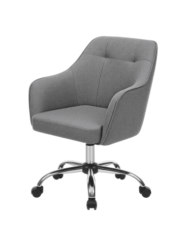 SONGMICS Bürostuhl Tyra in Grau - (B)58 x (H)96 x (T)60.8 cm