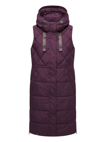 Marikoo Steppweste Narikaa 16 in Dusty Plum