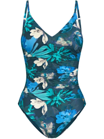 Triumph Badeanzug Summer Fleur in TURQUOISE - DARK COMBINATION