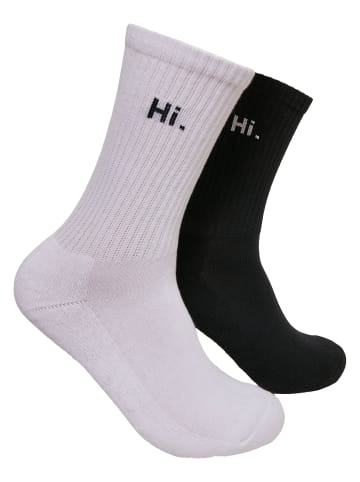 Mister Tee Socken in black/white