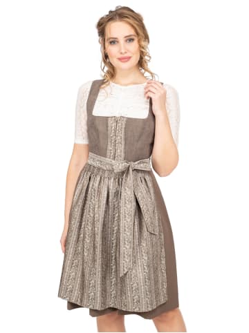 Spieth & Wensky Dirndl ASMARA in braun