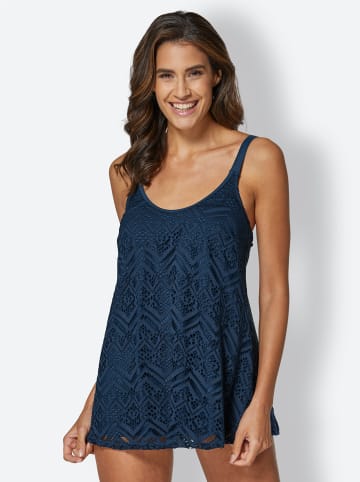 WITT WEIDEN Oversized-Tankini-Top in dunkelblau