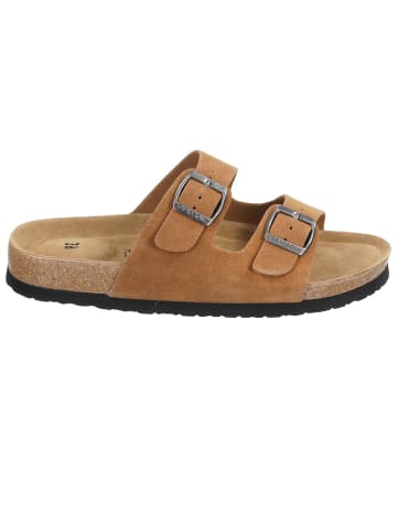 BIOSOFT Sandalen Schnalle Riemen in Camel