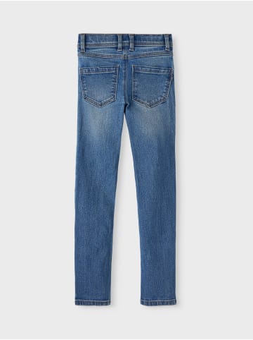 name it Jeans slim fit in medium blue denim