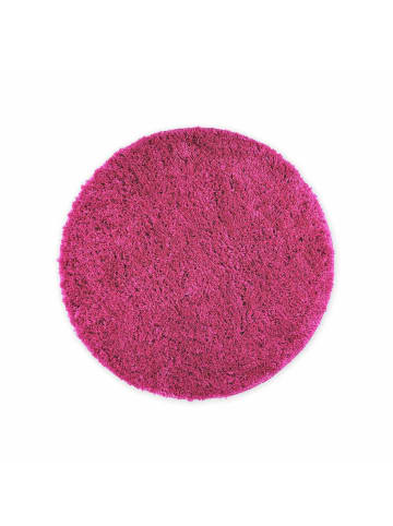 WohnDirect Runde Badematte Florenz in Pink