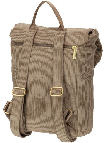 Zwei Rucksack Mademoiselle MR13 in Cord/Mocca