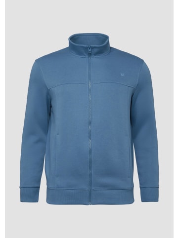 s.Oliver Sweatshirt Jacke in 6244_blau