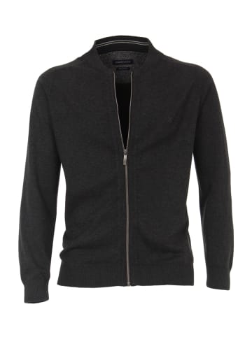 CASAMODA Strickjacke uni 004440 in Grau