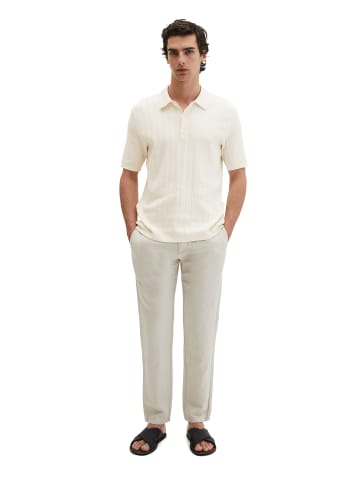 Marc O'Polo Strick-Poloshirt regular in White Cotton