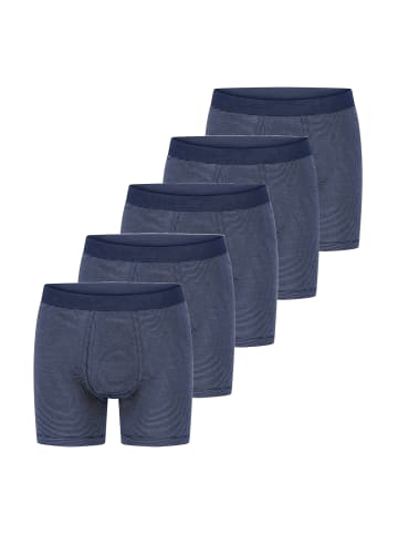 ESGE Retro Short / Pant Feinripp Ringel in Marine