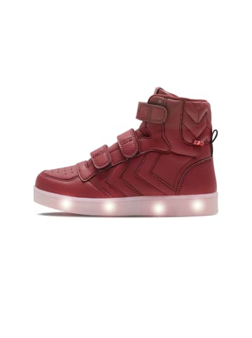 Hummel Hummel Klettverschluss Sneaker High Stadil Flash Kinder in EARTH RED