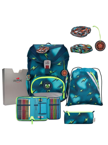 DerDieDas ErgoFlex Superlight - Schulrucksack Set 5tlg. 650g (Sweet Sprinkles) in Magic Light