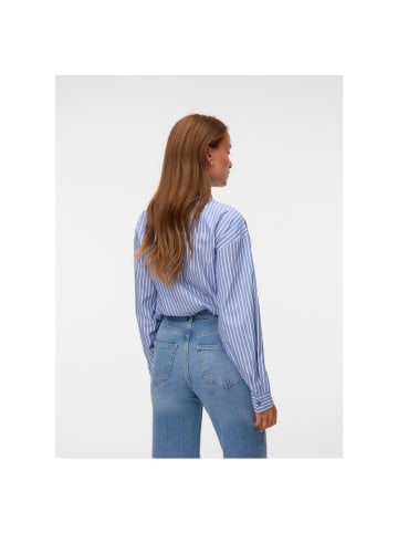 Vero Moda Langarmbluse in china blue
