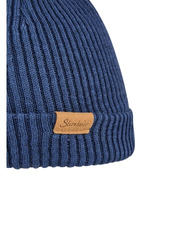 Sterntaler Beanie gerippt in tintenblau