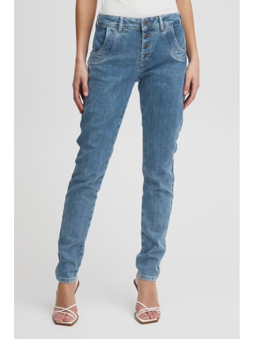 Pulz Jeans PZMELINA loose fit in Light Blue Denim