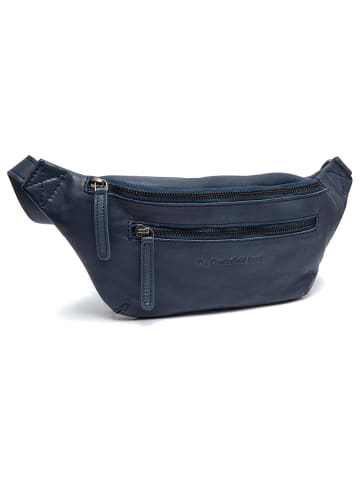 The Chesterfield Brand C23.1022 Severo Waist Bag Washed Waxed Leder in navy