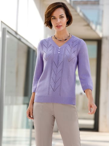 WITT WEIDEN 3/4 Arm-Pullover in flieder