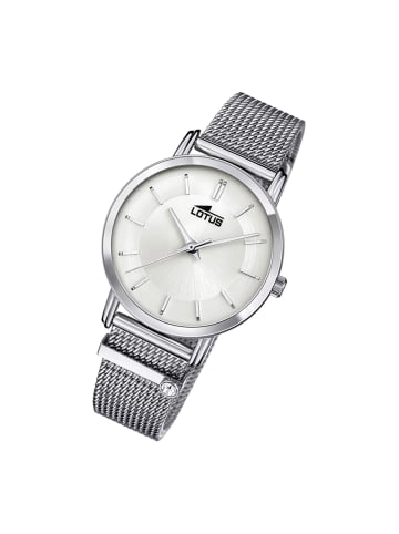 Lotus Analog-Armbanduhr Lotus Trendy silber mittel (ca. 33mm)