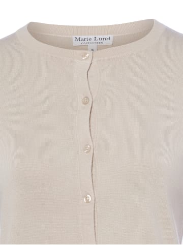 Marie Lund Strickjacke in kitt - 0018