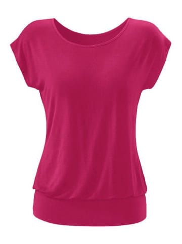 LASCANA Longshirt in magenta