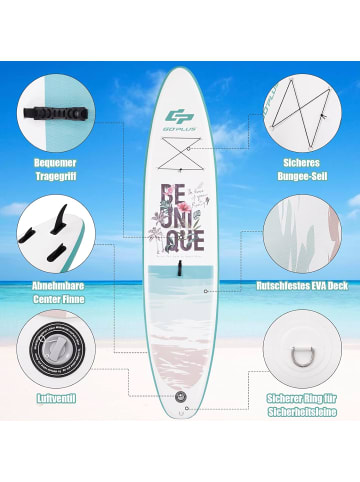 COSTWAY Stand Up Paddling Board 335cm in Hellblau