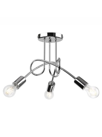 Licht-Erlebnisse Deckenlampe (B)36 x (L)36 x (H)30 cm in Chrom