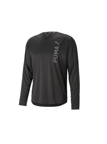 Puma Rundhals T-Shirt für Damen in schwarz