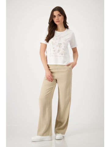 monari Rundhals T-Shirt für Damen in uni