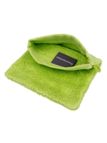 Traumschloss Frottier-Line Waschhandschuh in grün