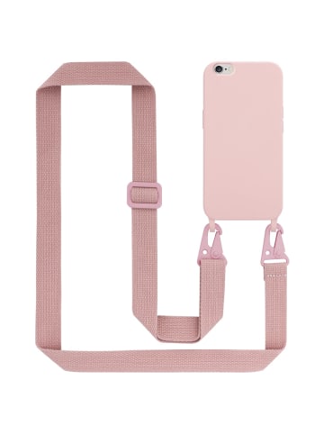 cadorabo Handykette für Apple iPhone 6 / 6S Hülle in LIQUID PINK