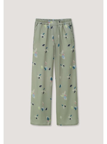 Hessnatur Hose Wide Leg Relaxed in seegras