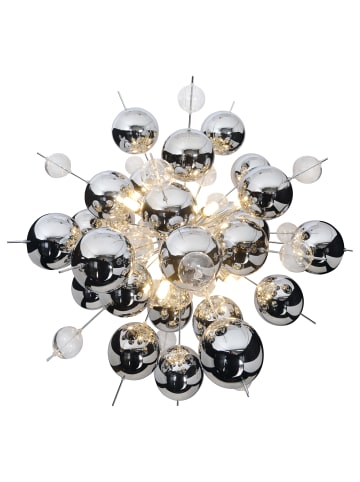 näve Pendelleuchte "EXPLOSION" in chrome - (L)65 cm x (B)65 cm x (H)193 cm