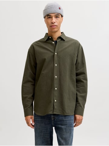 Jack & Jones Flanellhemd in Beetle