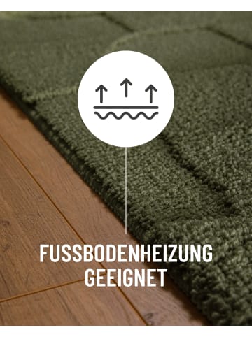 Wecon Home Badteppich Davie in kiefern grün