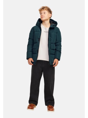 JACK & JONES Junior Jacke 'Speed' in dunkelgrün