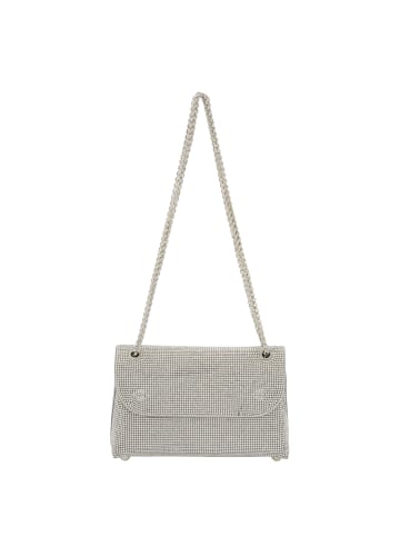faina Women Flap Bag in Silver
