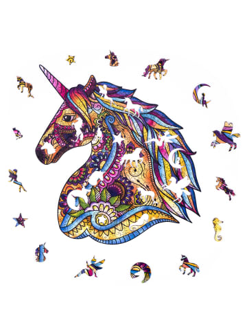 Woody Puzzles Woody Puzzles - Magic Unicorn (285 Teile) in bunt